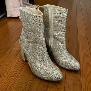 Glitter boots